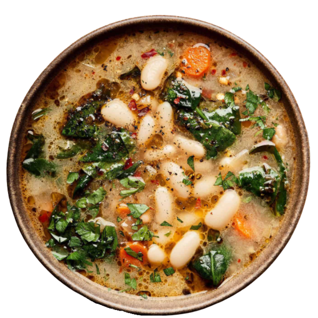 Winter Bean & Kale Stew Nook Vibrant Kitchen