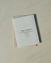 Load image into Gallery viewer, Unrest Project Greeting Card - Healing