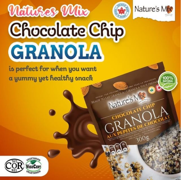 Gluten free – Chocolate Chip Granola (Dairy Free) 325g