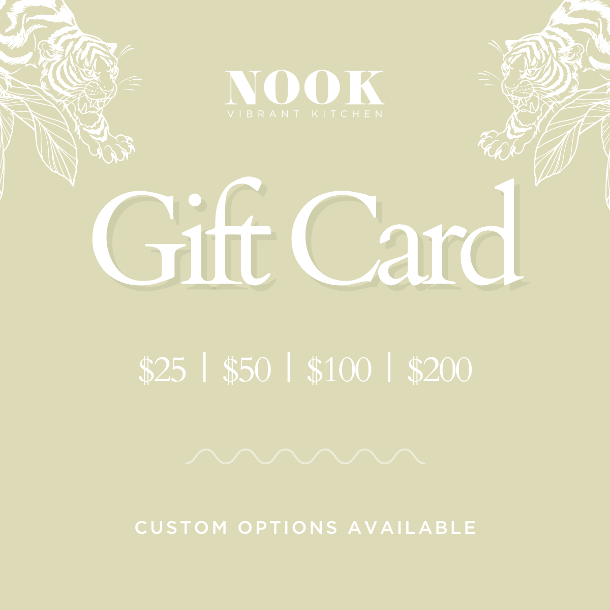 Nook Gift Card – Nook Vibrant Kitchen