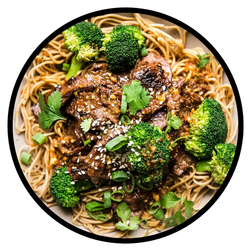 Ginger Beef Noodle Bowl